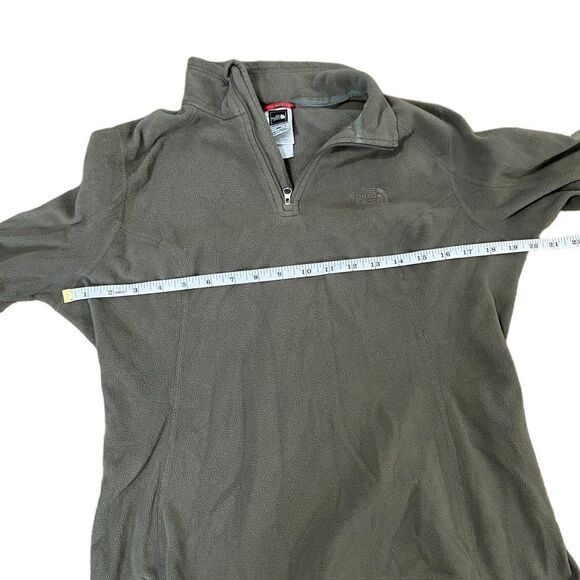 The‎ North Face Olive green women’s fleece pullover M - Picture 4 of 8